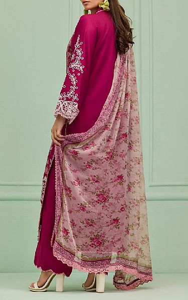 Orient Magenta Lawn Suit | Pakistani Lawn Dress in USA- Image 2