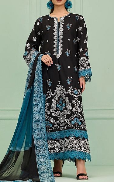 Orient Black Lawn Suit | Pakistani Lawn Dress in USA- Image 1