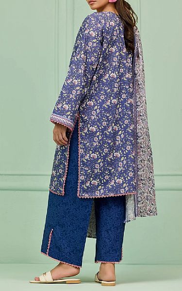 Orient Blue Lawn Suit | Pakistani Lawn Dress in USA- Image 2