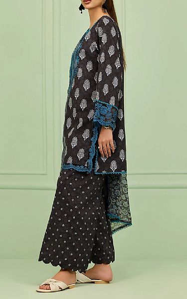 Orient Black Lawn Suit | Pakistani Lawn Dress in USA- Image 2