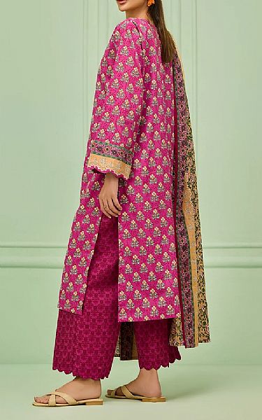 Orient Cerise Pink Lawn Suit | Pakistani Lawn Dress in USA- Image 2