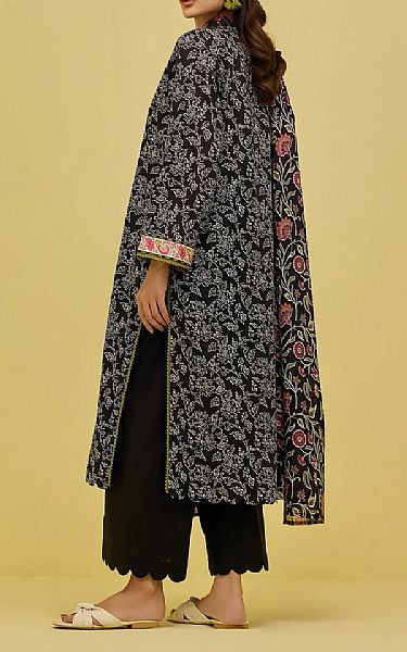 Orient Black/Off White Lawn Suit | Pakistani Lawn Dress in USA- Image 2