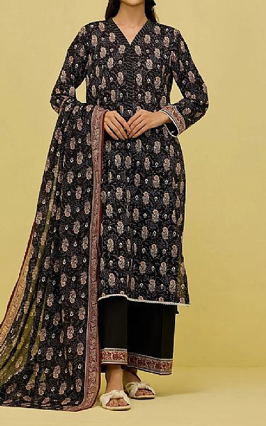 Orient Black Lawn Suit | Pakistani Lawn Dress in USA- Image 1
