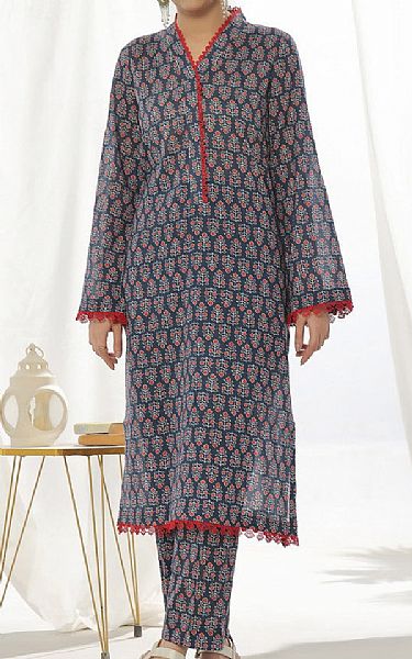 Vs Textile __2 pcs) | Pakistani Lawn Dress in USA- Image 1