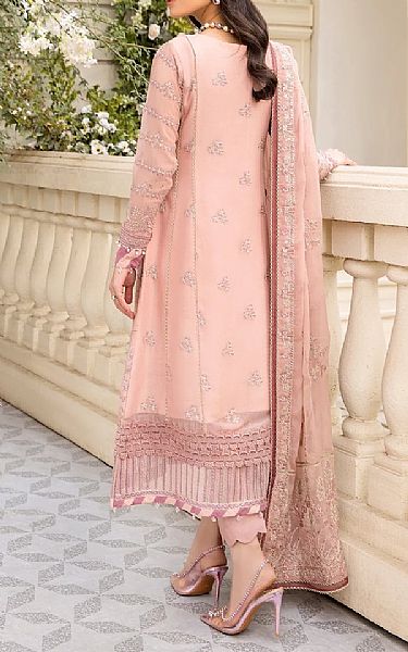 Xenia Light Pink Chiffon Suit | Pakistani Embroidered Chiffon Dresses USA- Image 2
