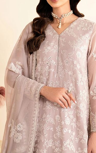 Xenia Oyster Pink Chiffon Suit | Pakistani Embroidered Chiffon Dresses USA- Image 3