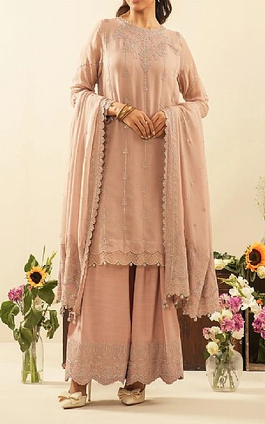 Zeen Tea Rose Chiffon Suit | Pakistani Embroidered Chiffon Dresses USA- Image 1