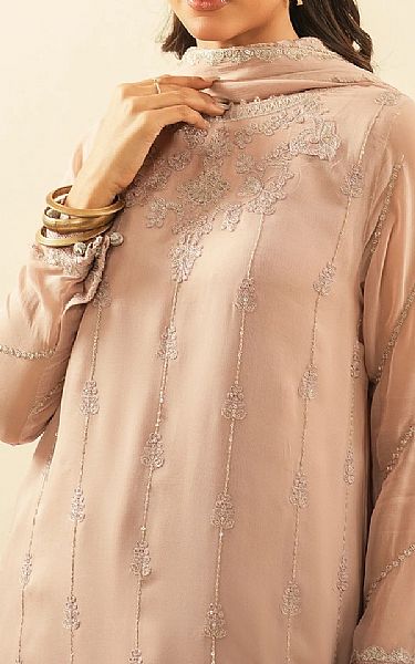 Zeen Tea Rose Chiffon Suit | Pakistani Embroidered Chiffon Dresses USA- Image 2