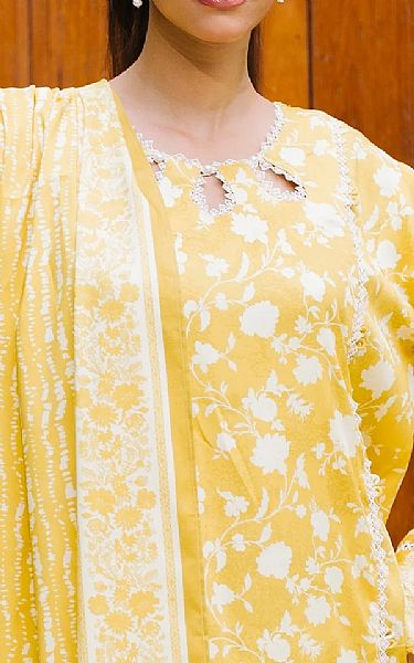 Zellbury Golden Yellow Viscose Suit (2 pcs) | Pakistani Winter Dresses in USA- Image 2