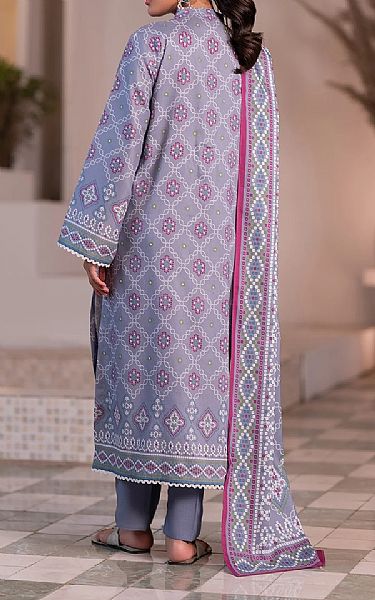 Zellbury Santa Grey Khaddar Suit (2 pcs) | Pakistani Winter Dresses in USA- Image 2
