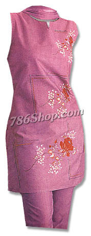  Cotton Trouser Suit | Pakistani Dresses in USA- Image 1