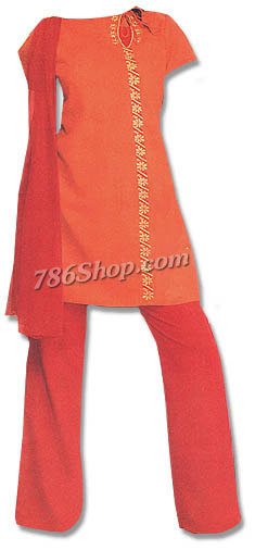  Georgette Trouser Suit | Pakistani Dresses in USA- Image 1