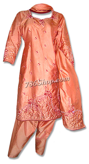  Silk Suit | Pakistani Dresses in USA- Image 1