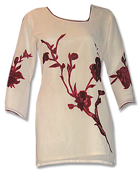  Chiffon Kurti | Pakistani Dresses in USA- Image 1