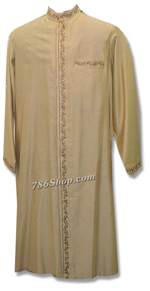  Silk Sherwani Kurta | Pakistani Mens Suits Online- Image 1