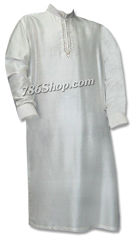  Raw Silk Suit | Pakistani Dresses in USA- Image 1