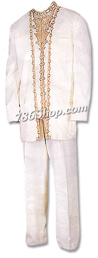  Prince Suit 09 (3 pc.) | Pakistani Mens Suits Online- Image 1