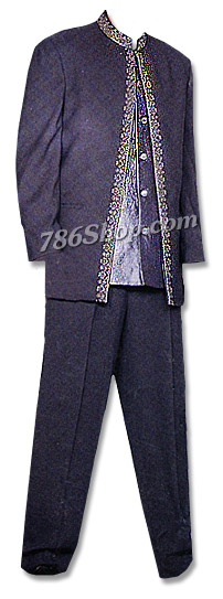  Prince Suit 15 (3 pc.) | Pakistani Mens Suits Online- Image 1