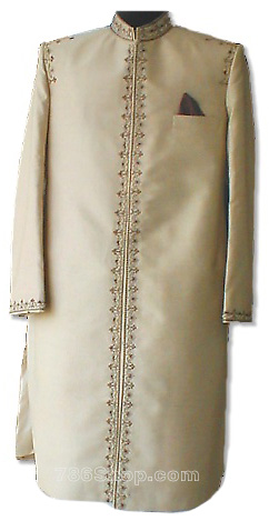  Silk Sherwani 01 | Pakistani Sherwani Online- Image 1