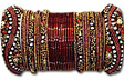 Metallic Bangles - Brown