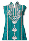 Sea Green/Beige Cotton Lawn Suit - Pakistani Casual Dress