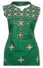 Green Cotton Suit- Pakistani Casual Dress