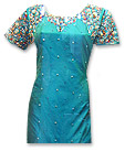 Sea Green Silk Suit