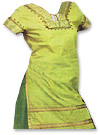 Parrot Green Georgette Suit- Pakistani Casual Clothes