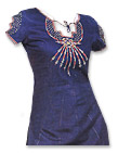 Dark Blue Georgette Suit- Pakistani Casual Clothes