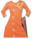 Orange Georgette Suit- Pakistani Casual Clothes