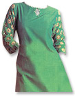 Green Georgette Suit- Pakistani Casual Clothes