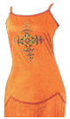 Orange Georgette Suit   - Pakistani Casual Clothes