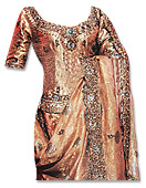 Golden Jamawar Zarri Lehnga- Pakistani Wedding Dress