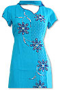 Turquoise Chiffon Suit- Indian Dress