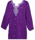 Purple Georgette Suit 