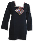 Black Khaddi Cotton Kurti