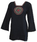 Black Khaddi Cotton Kurti