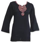 Black Khaddi Cotton Kurti