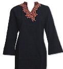 Black Khaddi Cotton Kurti