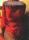 Red Georgette Suit- Pakistani Party Wear Dress