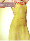Lime Green Chiffon Trouser Suit- Indian Designer Clothing