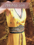 Yellow Chiffon Suit- Pakistani Party Wear Dress