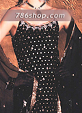 Black Chiffon Suit- Pakistani Wedding Dress