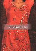 Red Silk Suit- Indian Designer Clothing