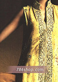 Yellow Silk Suit- Indian Designer Clothing