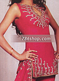 Hot Pink Silk Suit- Pakistani Party Wear Dress