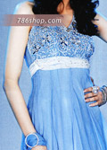 Turquoise Chiffon Suit- Pakistani Formal Designer Dress