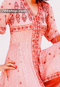 Pink Chiffon Suit- Pakistani Party Wear Dress