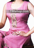 Pink Chiffon Suit  - Pakistani Formal Designer Dress