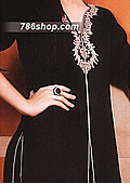 Black Chiffon Suit    - Pakistani Formal Designer Dress